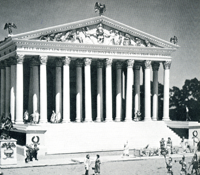 Model of the Temple of the Deified Claudius, Camulodunum (Colchester)