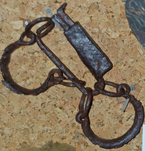 Slave shackles