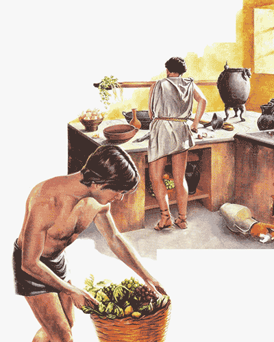 Kitchen slaves