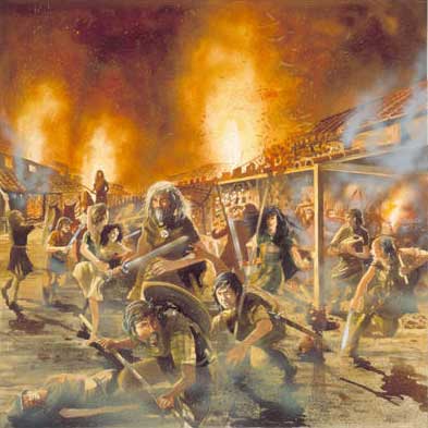 destruction of Colchester