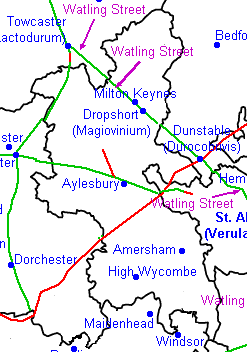 Roman roads of Buckinghamshire