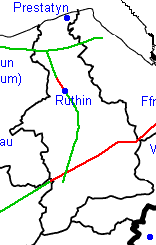 Roman roads of Sir Ddinbych - Denbighshire 