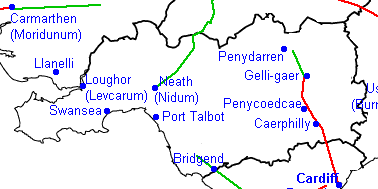 Roman roads of Glamorgam — Bro Morgannwg