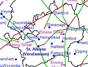 Roman roads of Hertfordshire