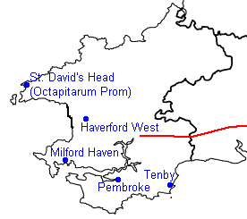 Roman roads of Pembrokeshire - Sir Benfro