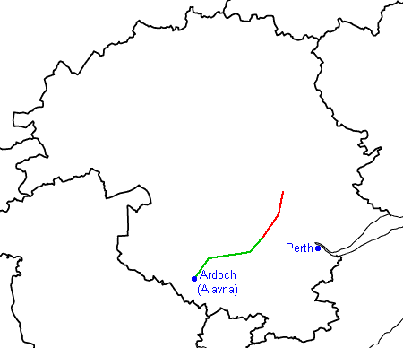 Roman roads of The Perth and Kinross