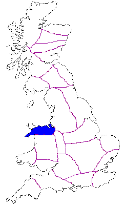 Location of the Deceangi