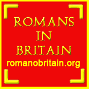 Romans in Britain button