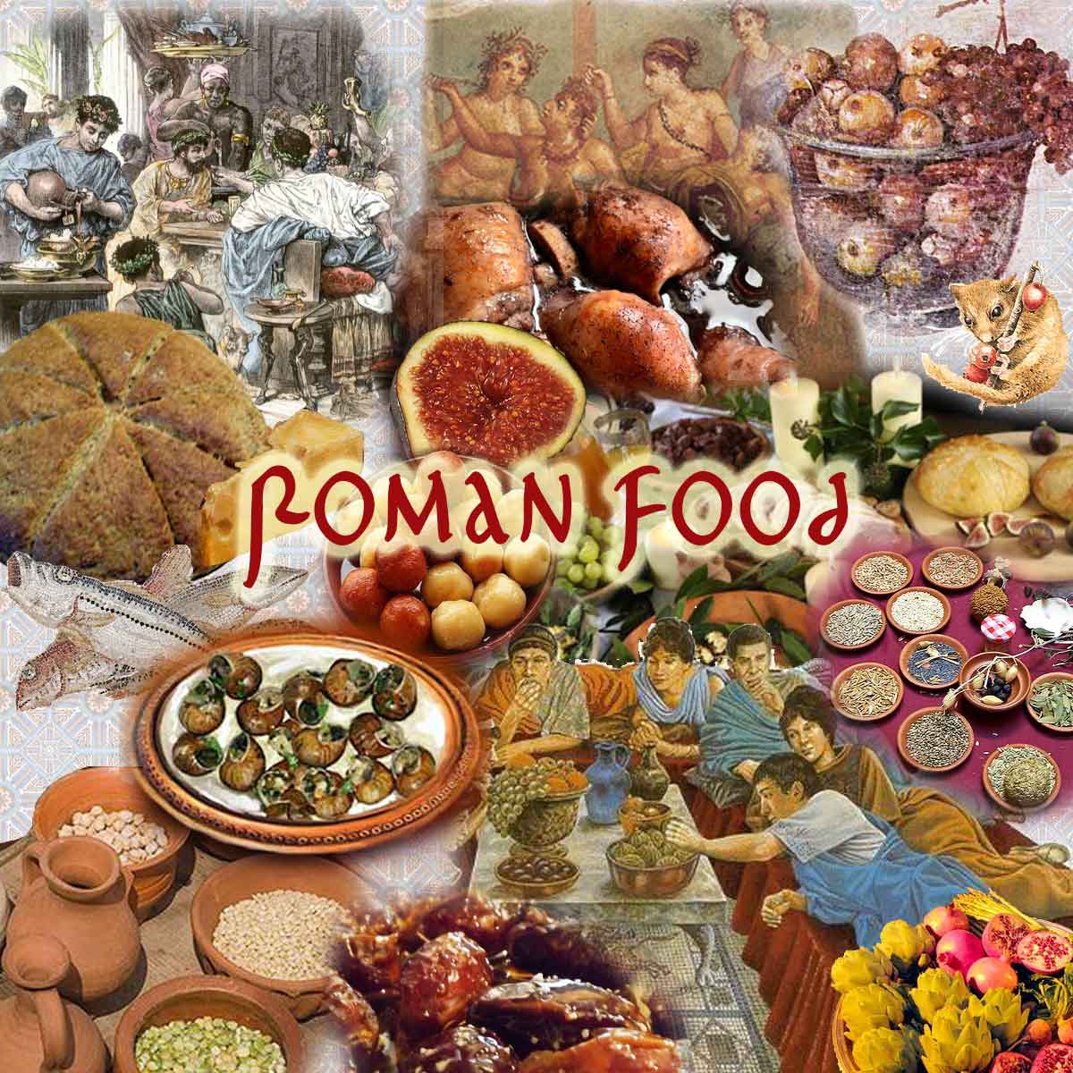Romans in Britain - Roman Dessert Recipes: Main Page