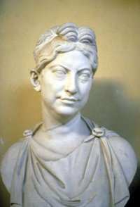 Bust of a Roman woman