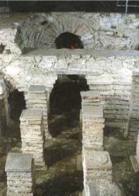 Central heating system - Newport Roman Villa