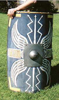 Romans soldiers shield (Scutum)