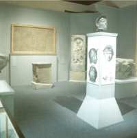 Ribchester Roman Museum interior view